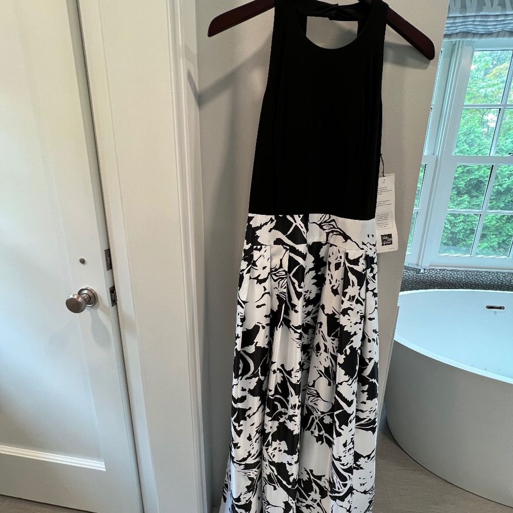 Halter maxi dress by Aidan Mattox